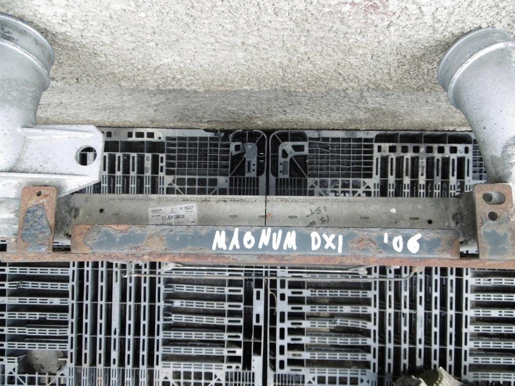 фото №7, Интеркулер радиатор воздуха renault magnum premium dxi