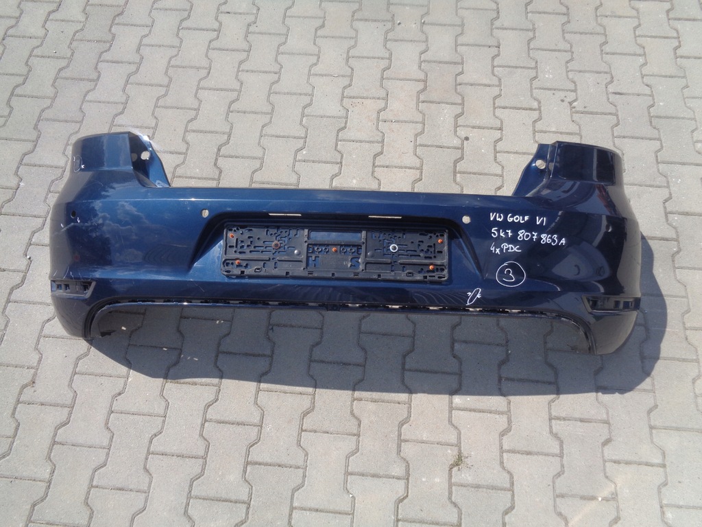 фото №1, Vw golf vi 6 cabrio r line бампер задняя 5k7807421