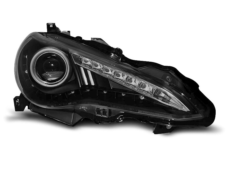 фото №1, Лампы перед toyota gt86 ксенон d4s led black drl