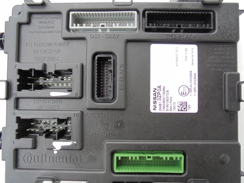 фото №9, Pulsar 1.5 dci модуль блок управления bsi 284b13zp0a 15r