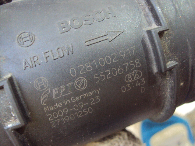 фото №3, Расходомер alfa romeo mito 55206758