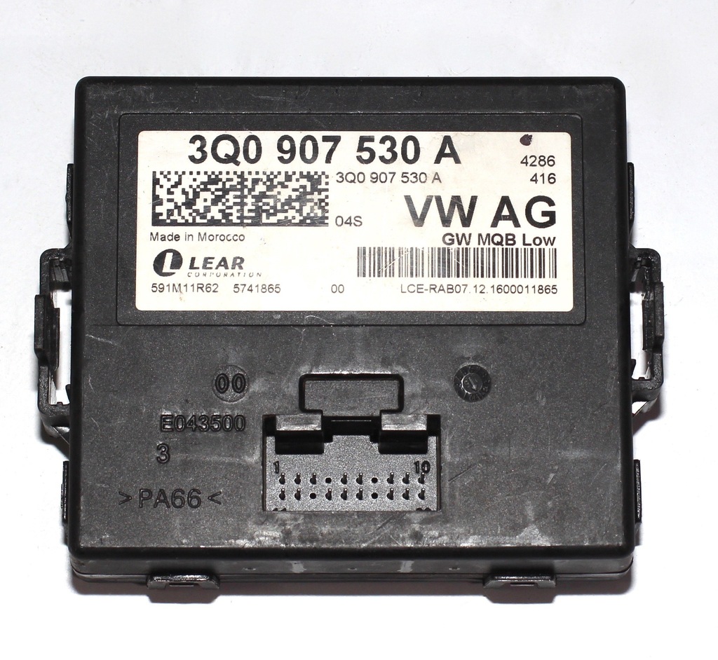 фото №1, Vw блок керування модуль шлюз радар distronic 3q0907530a