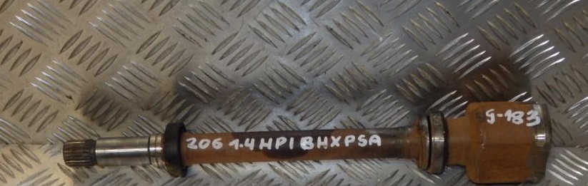 фото №1, Citroen c2 c3 206 1.4 hdi 8hx привідний вал привідна