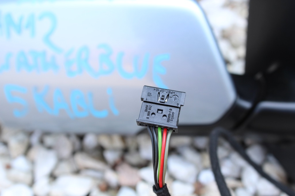 фото №4, Bmw e83 x3 дзеркало праве 5 кабелі waterblue gb