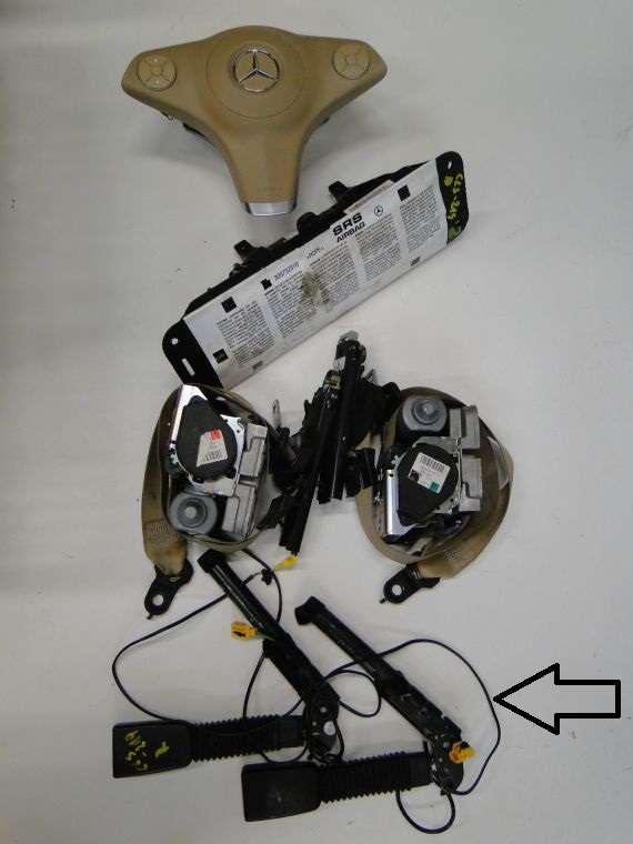 фото №2, Mercedes cls 219 lift sl r230 патрон правий лівий