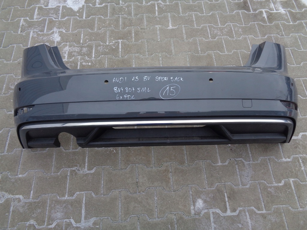 фото №1, Audi a3 8v lift sportback бампер задня 8v4807511l