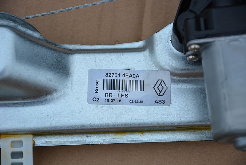 фото №2, Подъемник стекло renault kadjar левый задняя