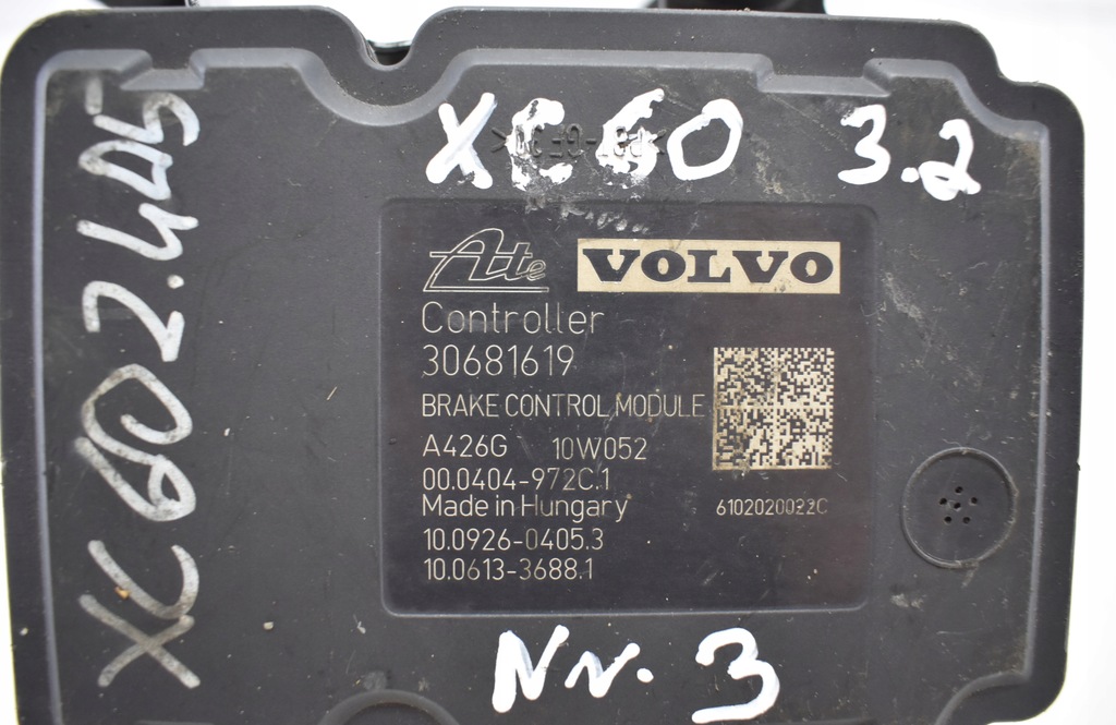 фото №11, Volvo xc60 s60 v70 насос abs 30681619 демонтаж eu!