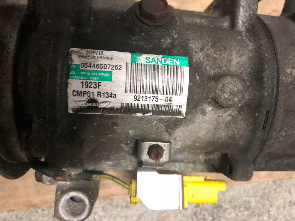 48 mini r60 r61 2.0d n47 компрессор кондиционер 9213175 Оригинал