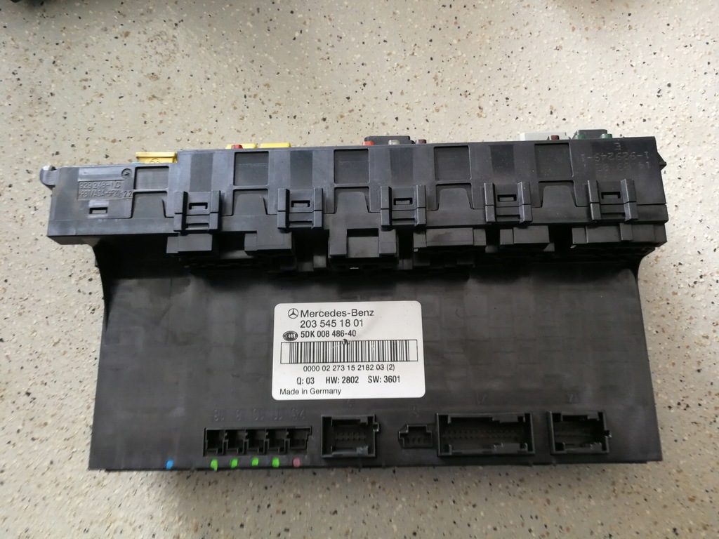 фото №1, Mercedes w203 модуль sam задній 2035451801