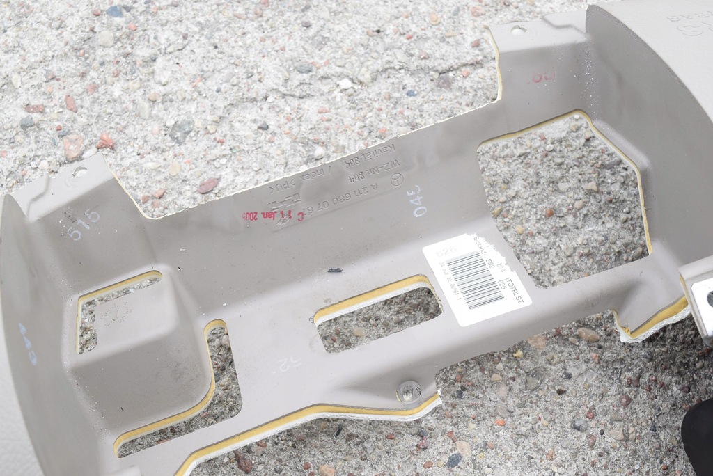 фото №7, Mercedes w211 приборная панель приборная панель beż anglik консоль