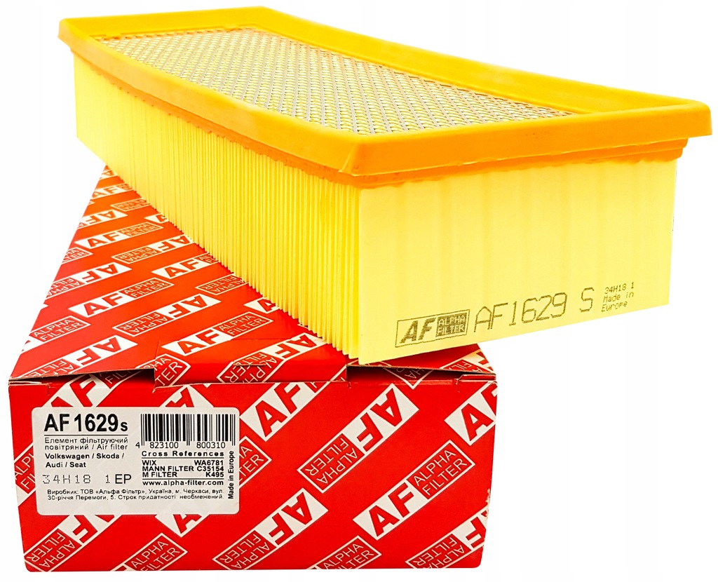 фото №1, Audi a3 leon octavia ii golf v vi фильтр воздуха