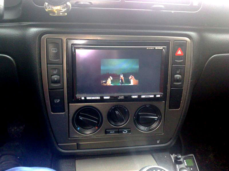 Купить Passat b5 b5fl рамка корзина под навигация 2din 1din
