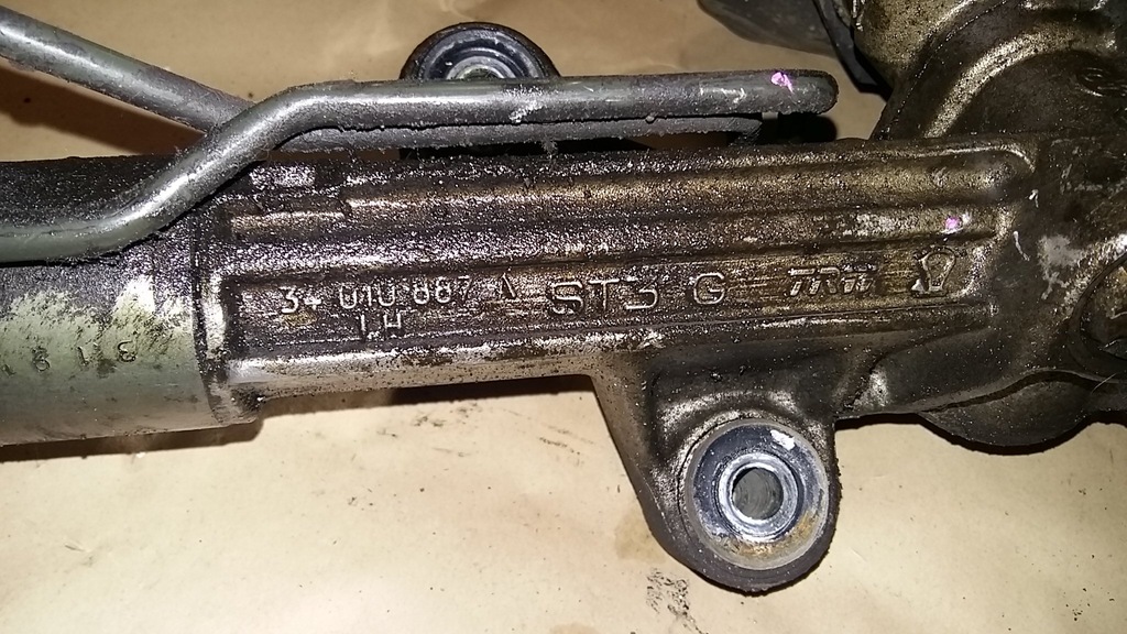 фото №4, Rover 45 2.0 td рулевая рейка трансмиссия trw