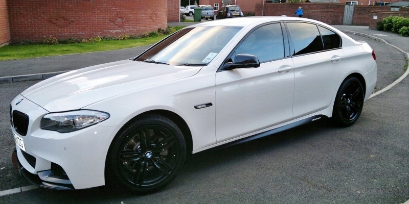 Накладки под пороги bmw f10 f11 m-performance + nak Доставка