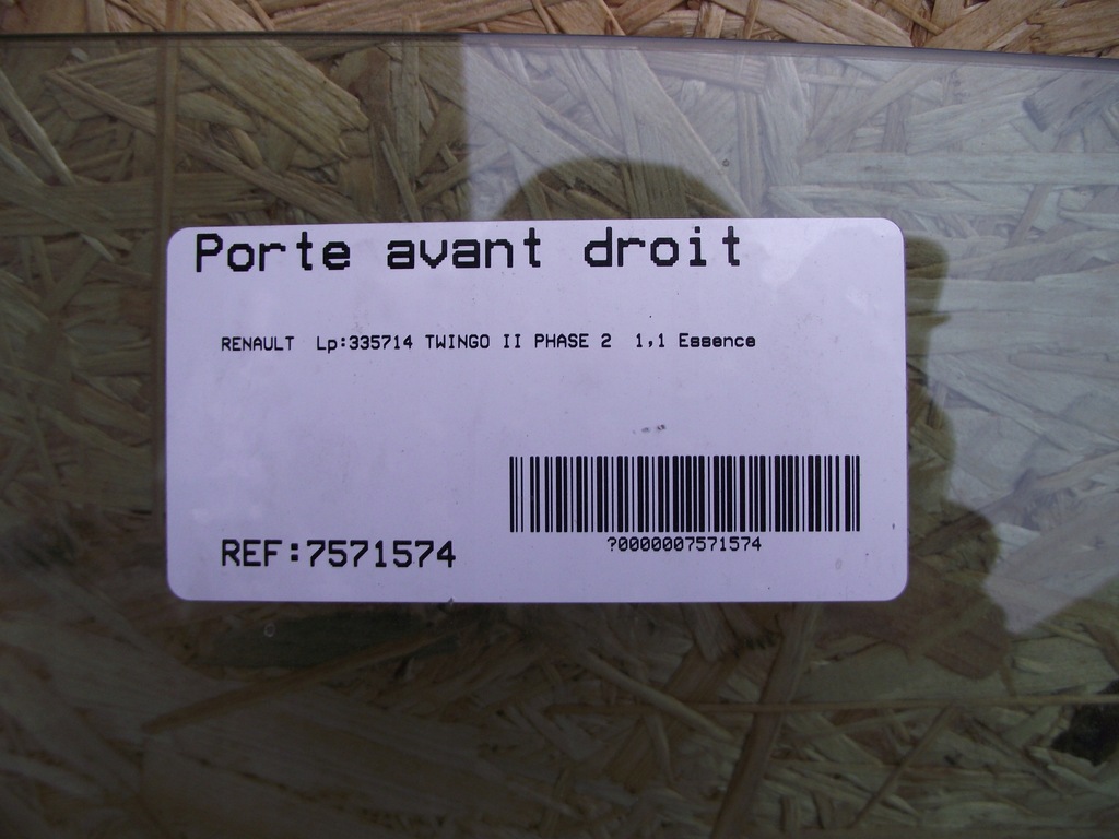 фото №3, Стекло боковая renault twingo ii 07-14