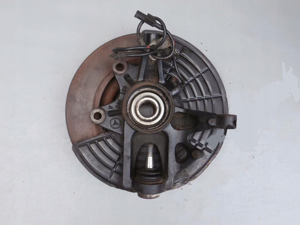 фото №1, Поворотный кулак правая перед mercedes ml w163 lift