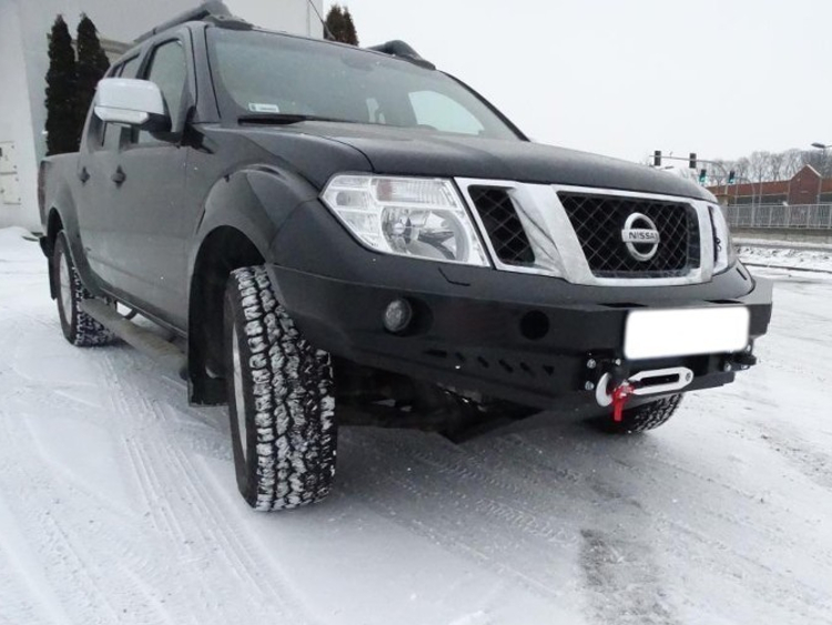 фото №8, Бампер передний перед стальной nissan navara d40