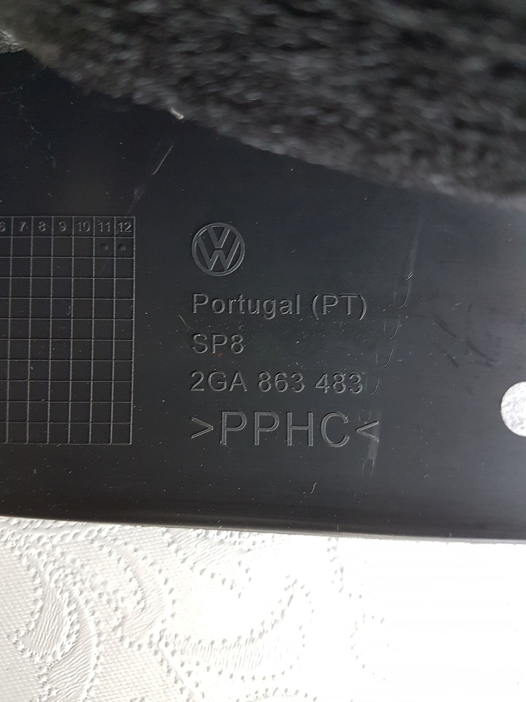 фото №2, Защита порог левая vw t-roc 2ga863483