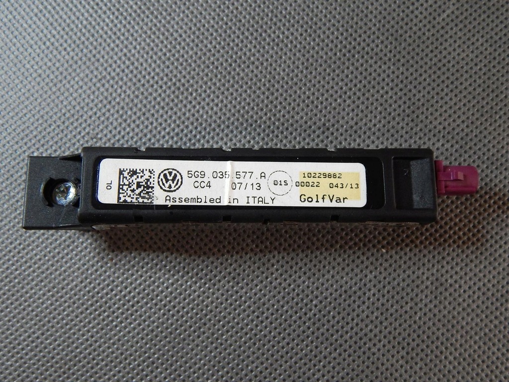 фото №1, Vw golf vii підсилювач антенний 5g9035577a