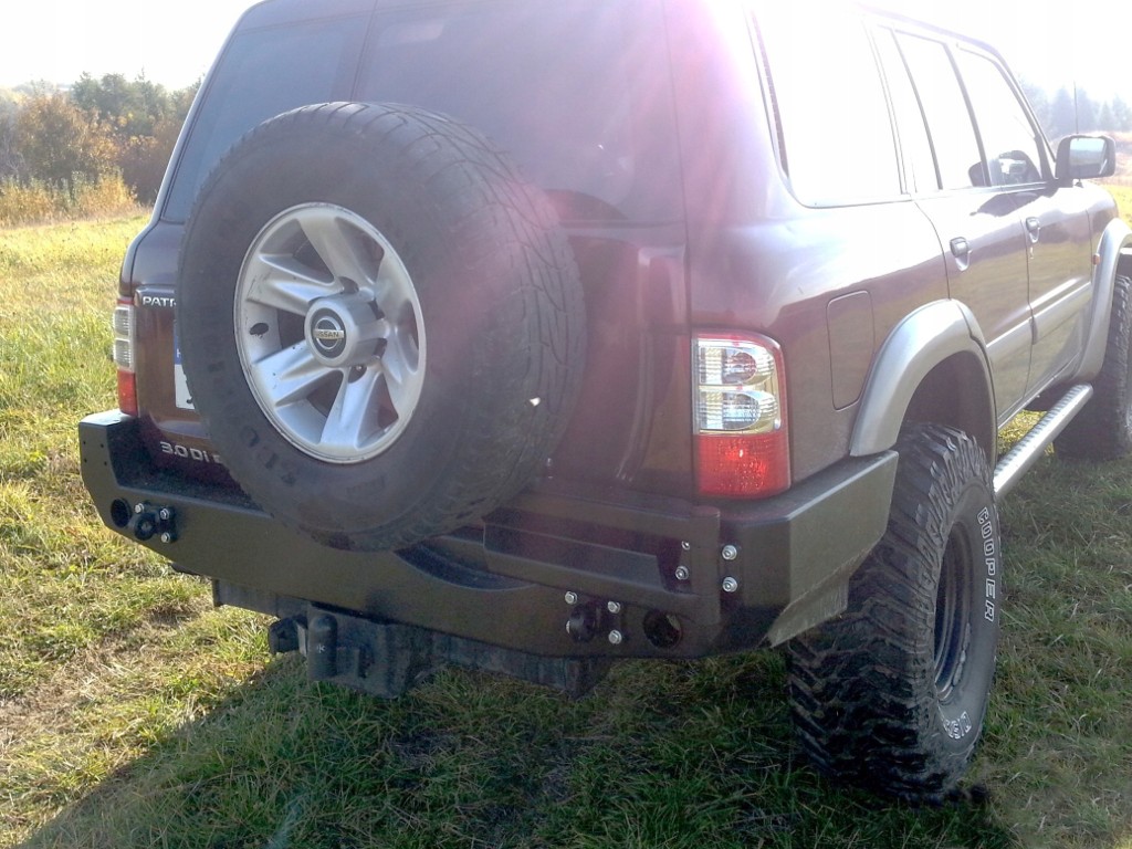 фото №6, Nissan patrol y61 gu4 бампер задня na колесо +безкоштовно