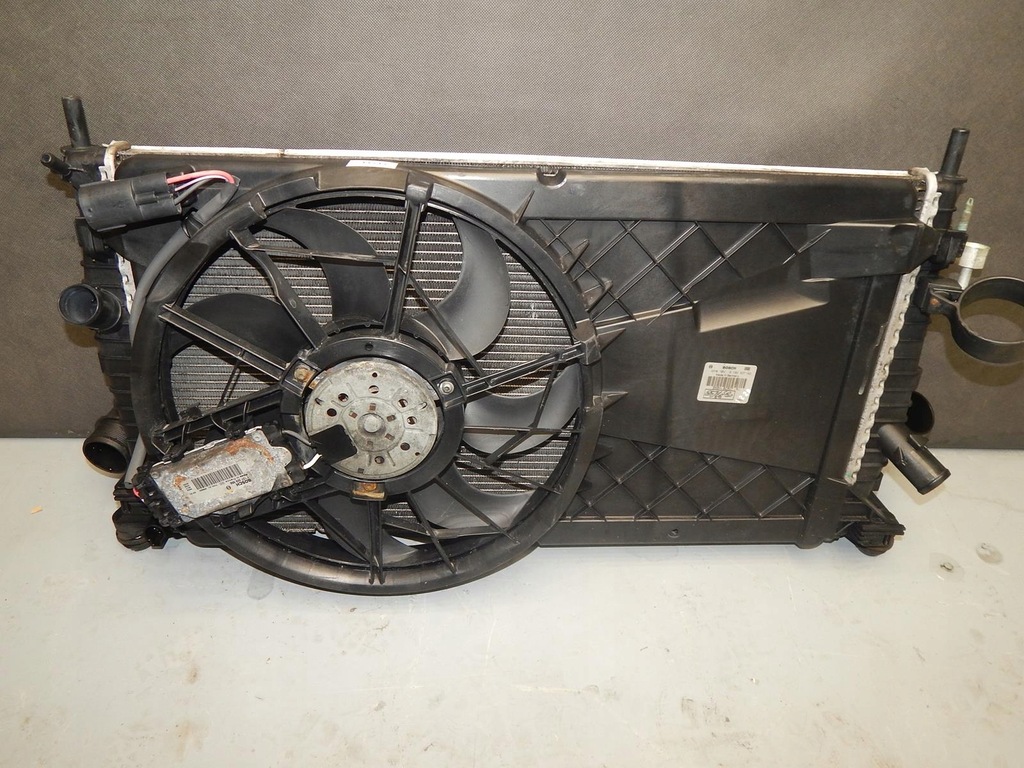 фото №4, Ford focus ii lift радиатор вентилятор