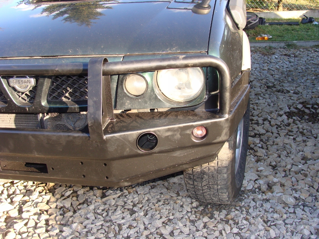 фото №11, Nissan terrano 2 бампер перед передний стальной 4x4