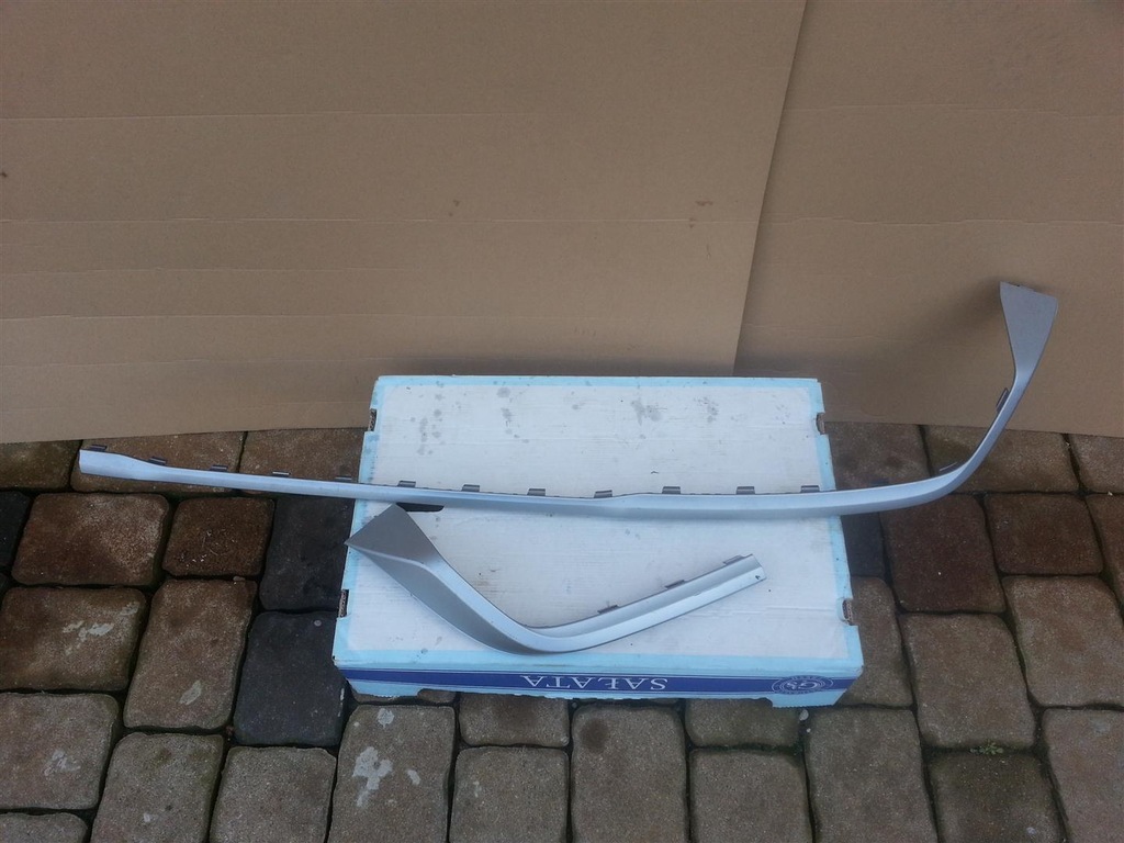 фото №1, Audi q2 s-line молдинг накладка na бампер задня