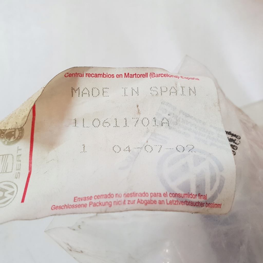 фото №2, Шланг тормозной seat toledo 93-99 оригинал