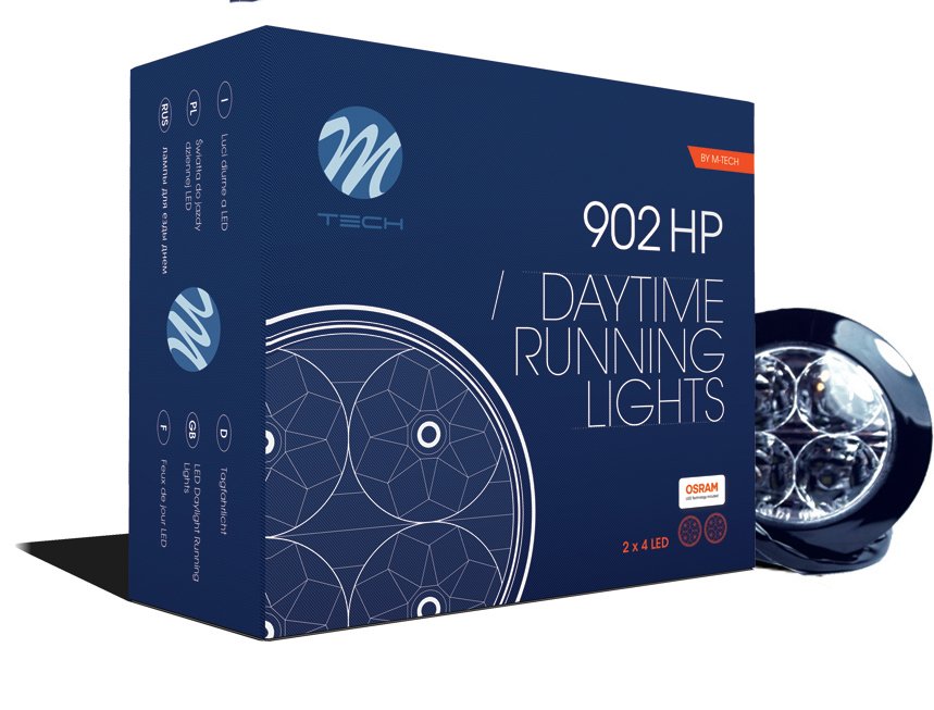 фото №3, Універсальні світло do рух dziennej led drl daytime running освітлення ld902