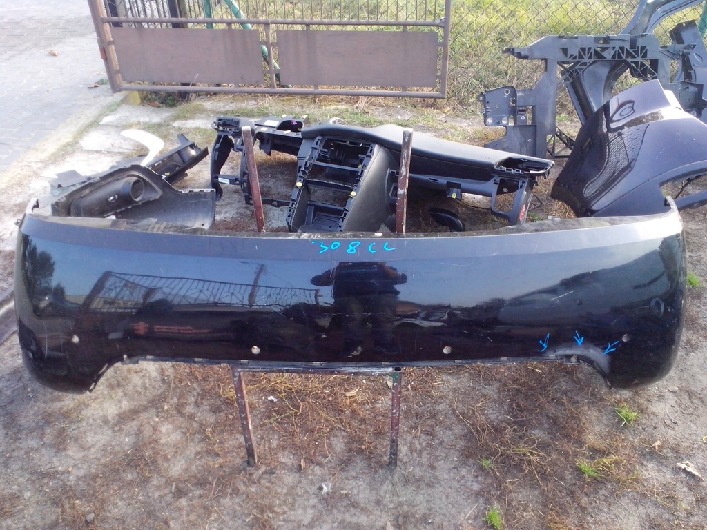 фото №1, Бампер задня задній peugeot 407 coupe