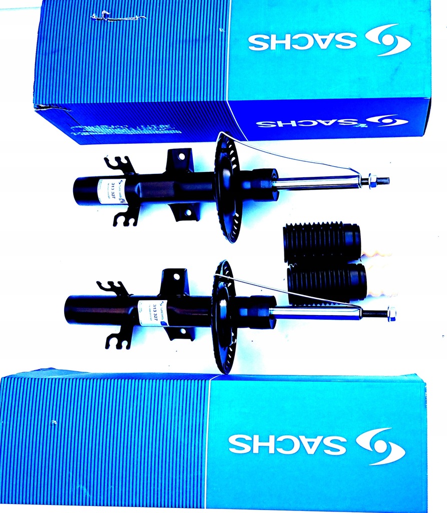 фото №1, 2x sachs амортизатори перед mazda 3 bk bl + захист