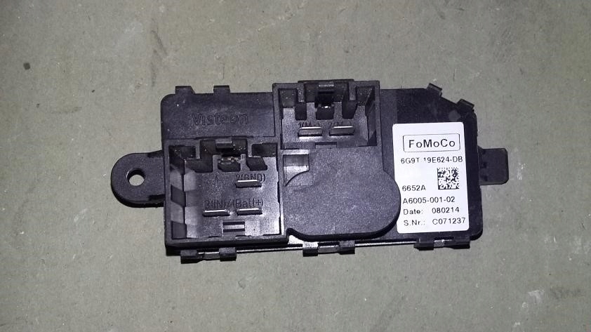 фото №1, Ford модуль вентилятора обігрівача 6g9t-19e624-db