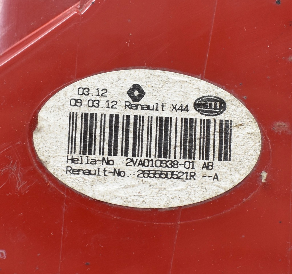 фото №7, Twingo ii lift лампа левая задняя eu org демонтаж!